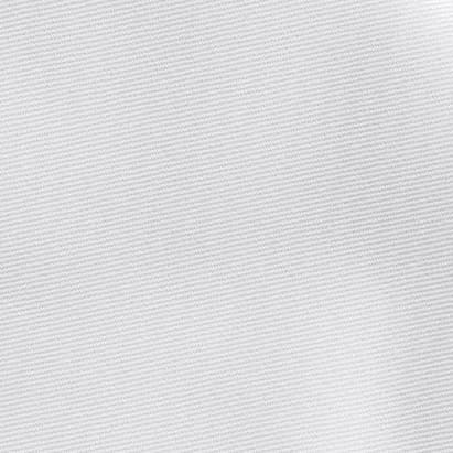 White twill business shirt, single cuff