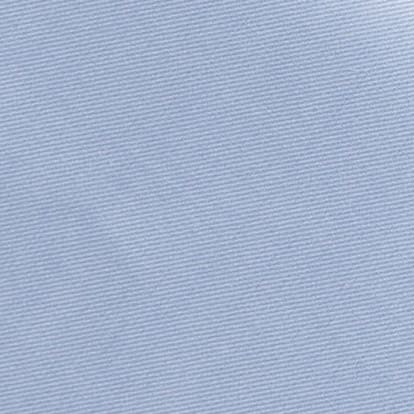 Blue twill business shirt, single cuff