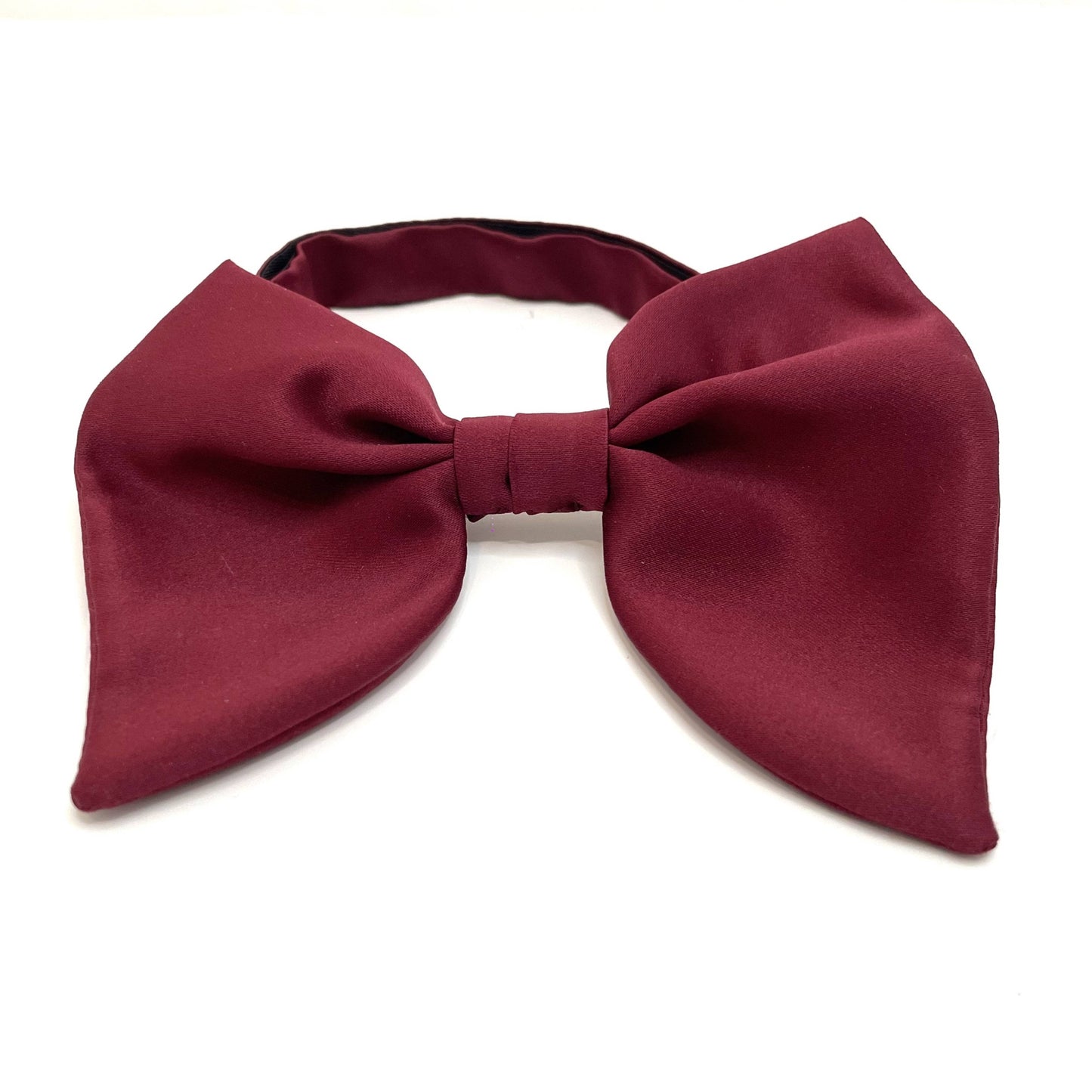 Burgundy Attacus bow tie