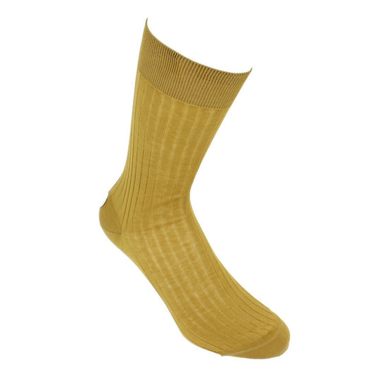 Chaussettes fil d'Écosse paille