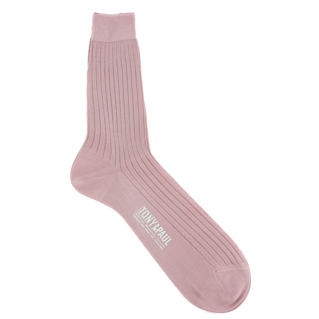 Chaussettes fil d'Écosse rose layette