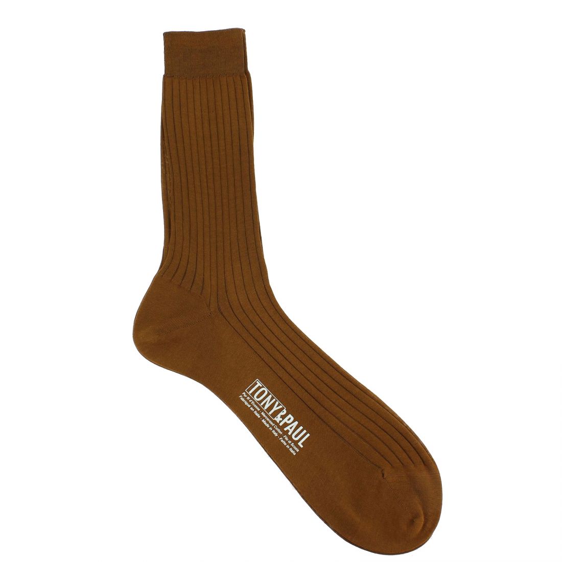 Chaussettes fil d'Écosse chocolat