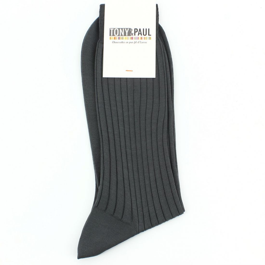 Scottish thread elephant grey socks