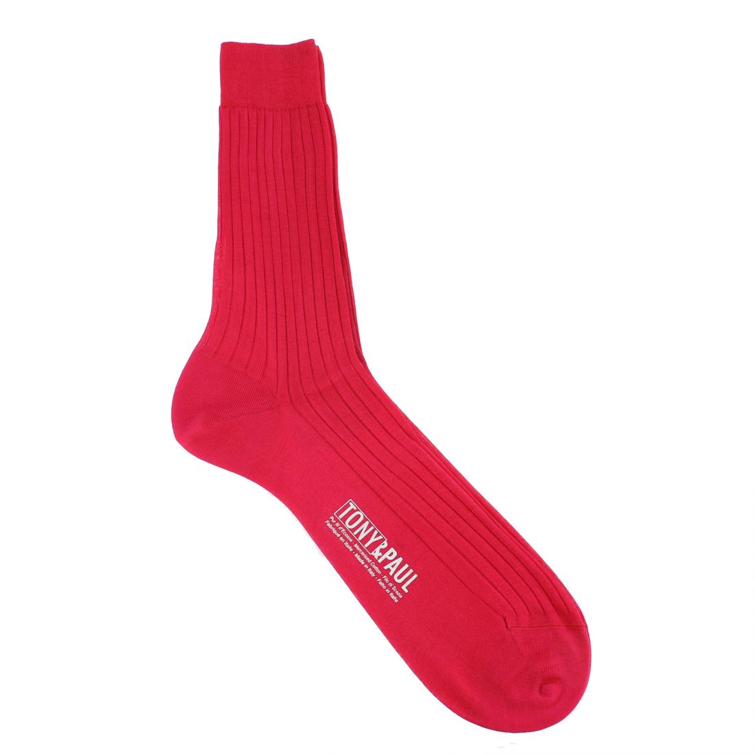 Chaussettes fil d'Écosse rose fuchsia