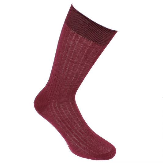 Scottish thread plum socks