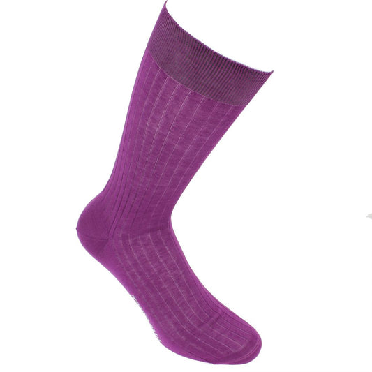 Chaussettes fil d'Écosse violet Lavande