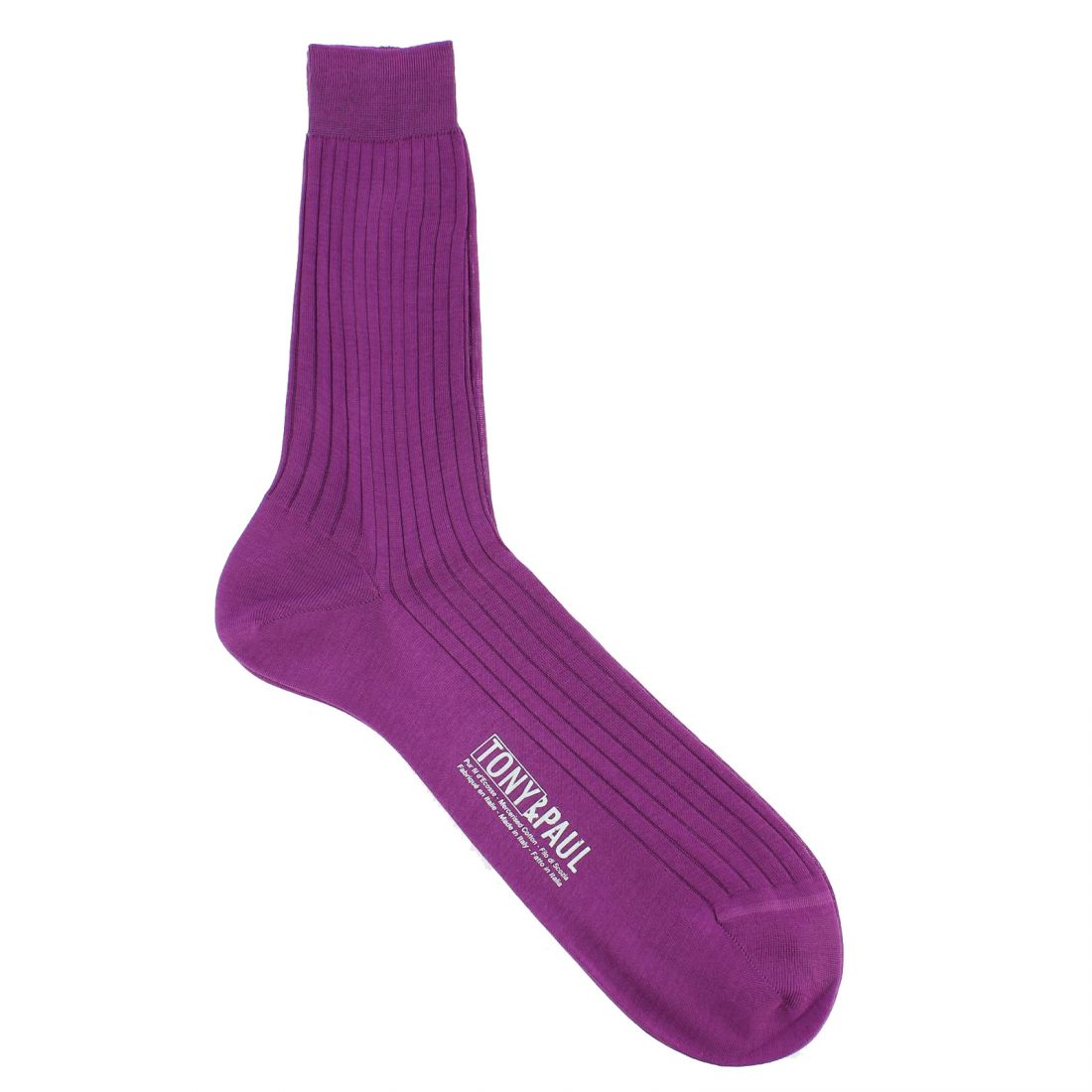 Chaussettes fil d'Écosse violet Lavande